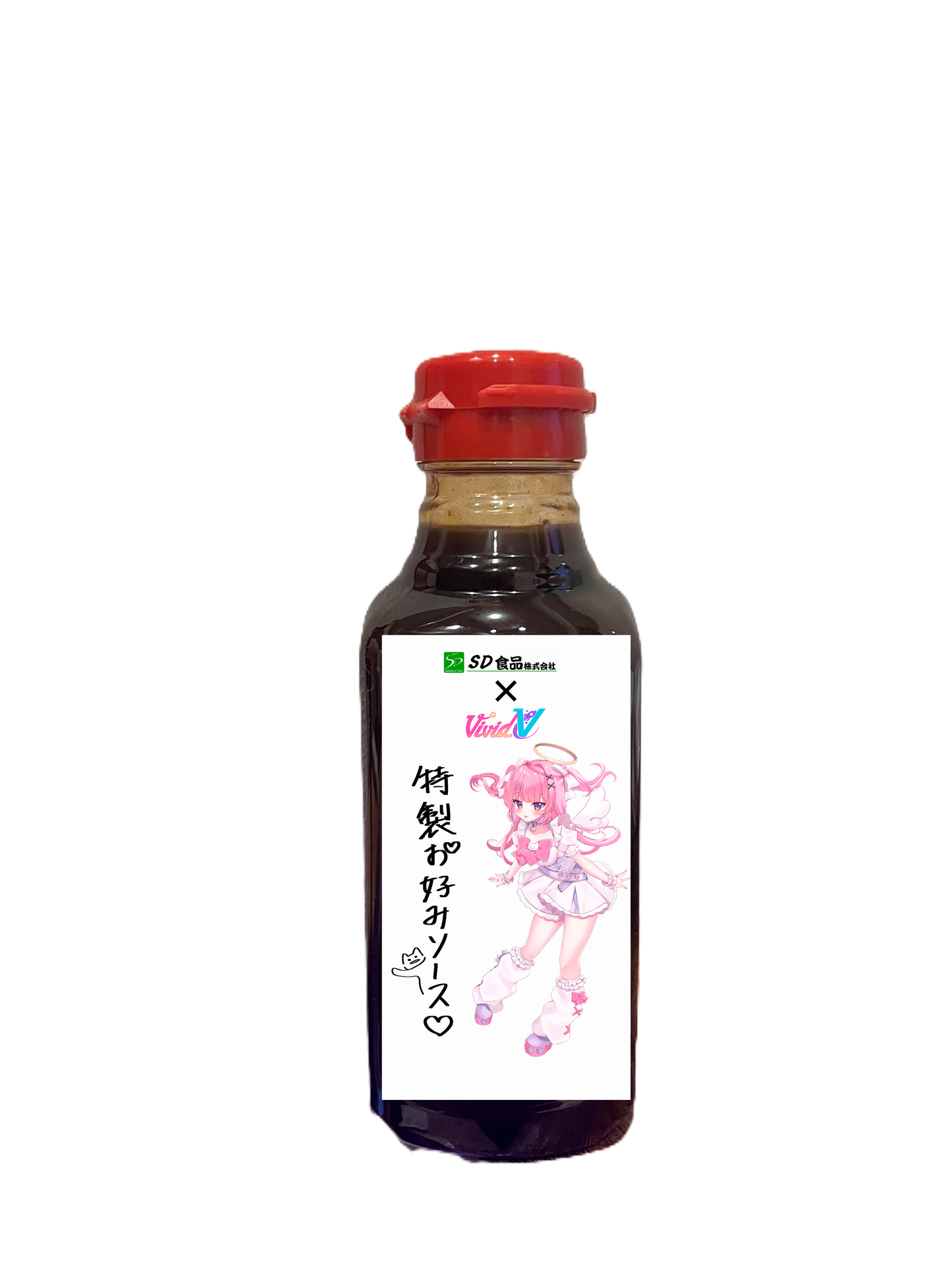 SD食品×びびぶいタイアップ企画!特製お好み焼きソース