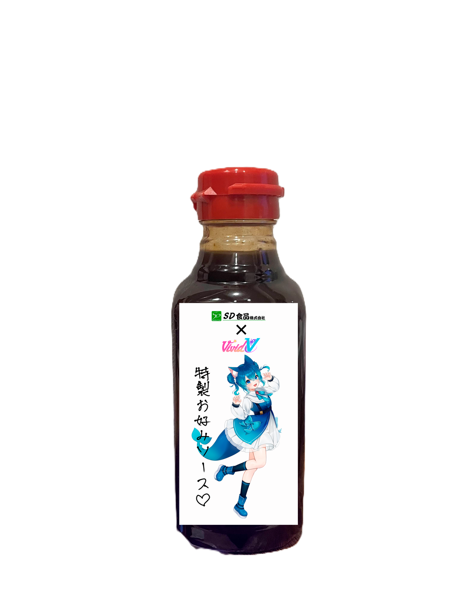 SD食品×びびぶいタイアップ企画!特製お好み焼きソース
