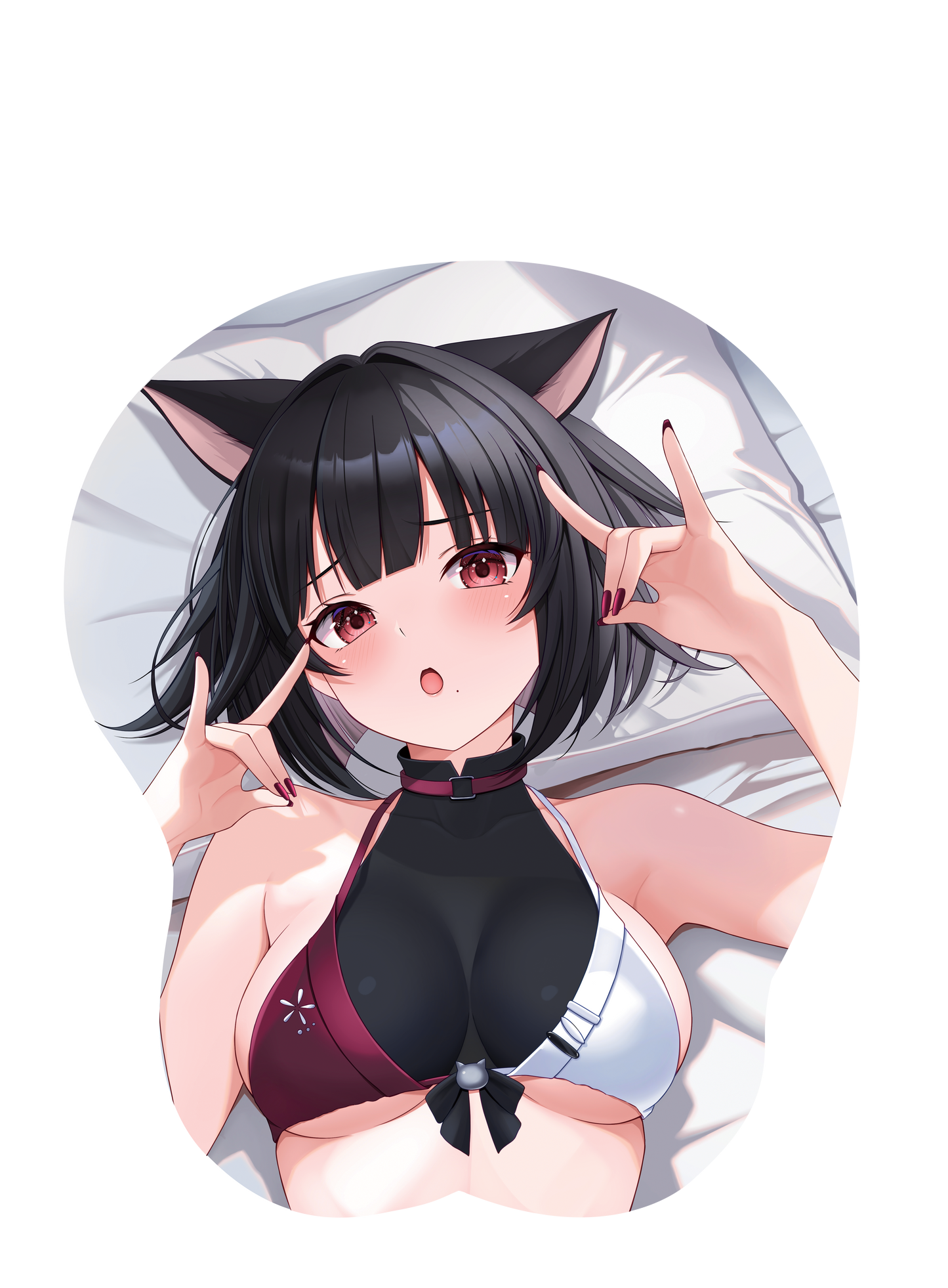 【びびぶい1st Anniversary Fes】書きおろしイラストおっぱいマウスパッド①【事後販売】