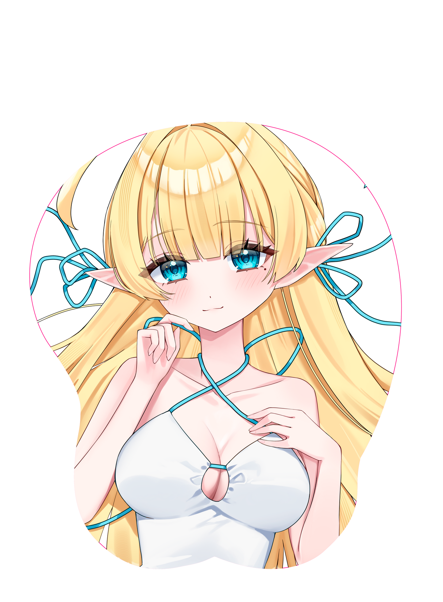 【びびぶい1st Anniversary Fes】書きおろしイラストおっぱいマウスパッド①【事後販売】