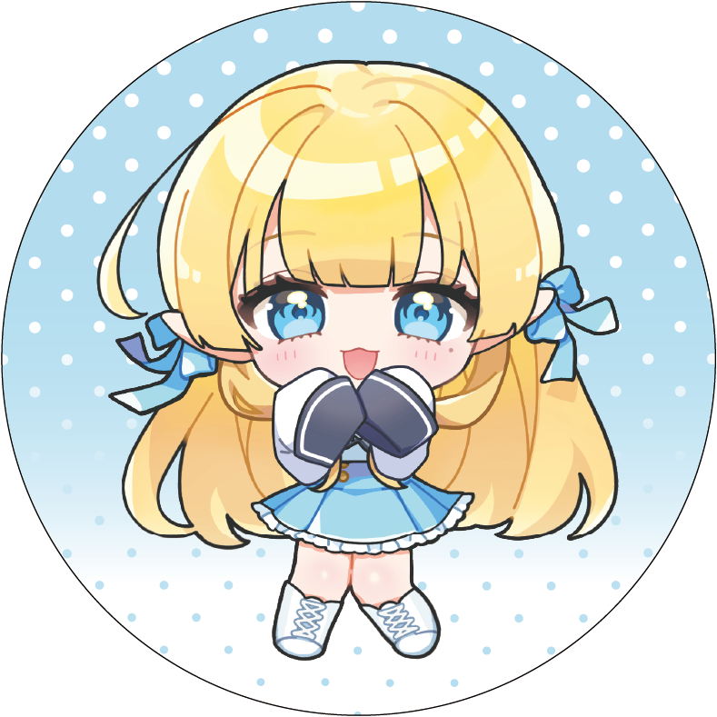 【びびぶい1st Anniversary Fes】書きおろしイラスト缶バッチ【事後販売】