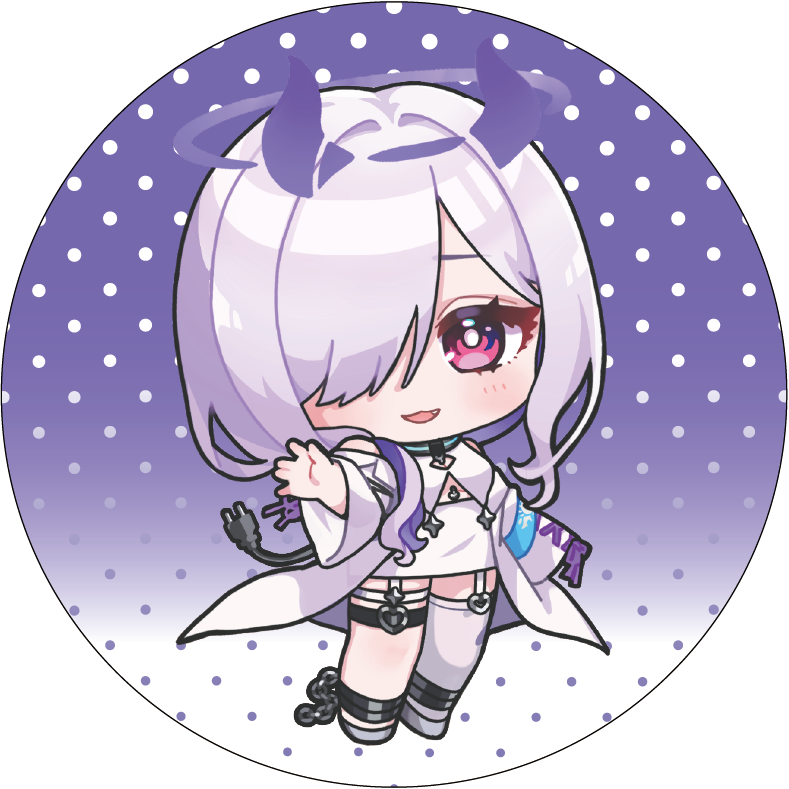 【びびぶい1st Anniversary Fes】書きおろしイラスト缶バッチ【事後販売】