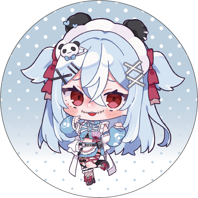 【びびぶい1st Anniversary Fes】書きおろしイラスト缶バッチ【事後販売】