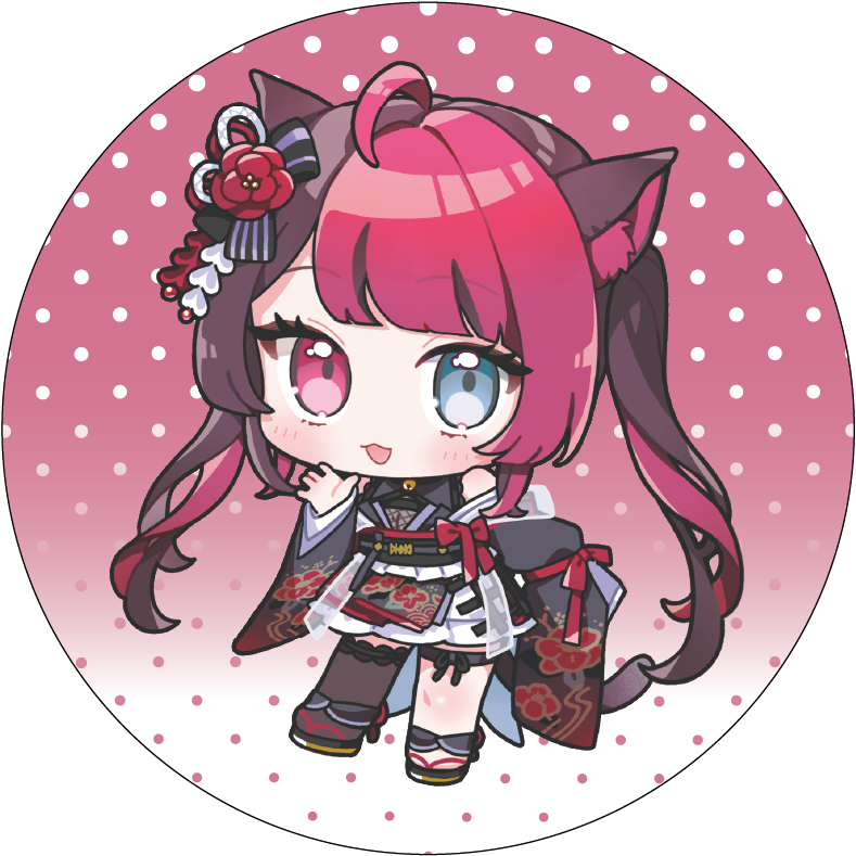 【びびぶい1st Anniversary Fes】書きおろしイラスト缶バッチ【事後販売】