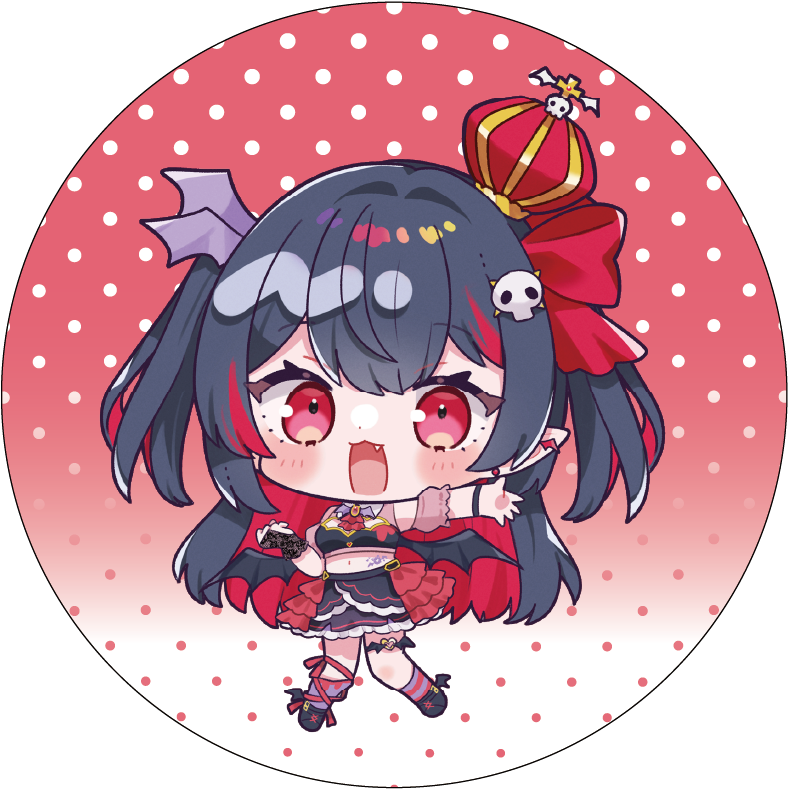 【びびぶい1st Anniversary Fes】書きおろしイラスト缶バッチ【事後販売】