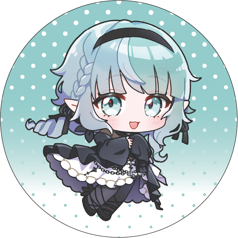 【びびぶい1st Anniversary Fes】書きおろしイラスト缶バッチ【事後販売】
