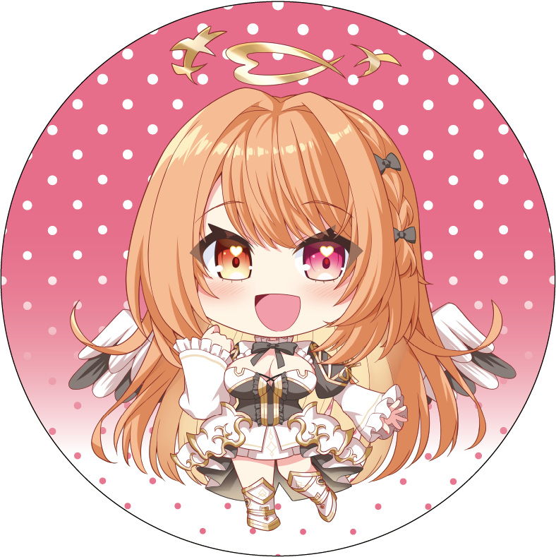 【びびぶい1st Anniversary Fes】書きおろしイラスト缶バッチ【事後販売】