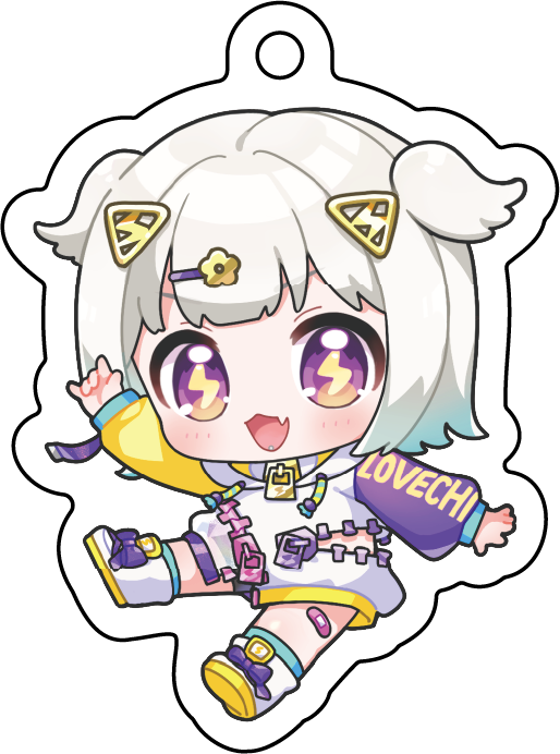 【びびぶい1st Anniversary Fes】書きおろしイラストアクリルキーホルダー【事後販売】