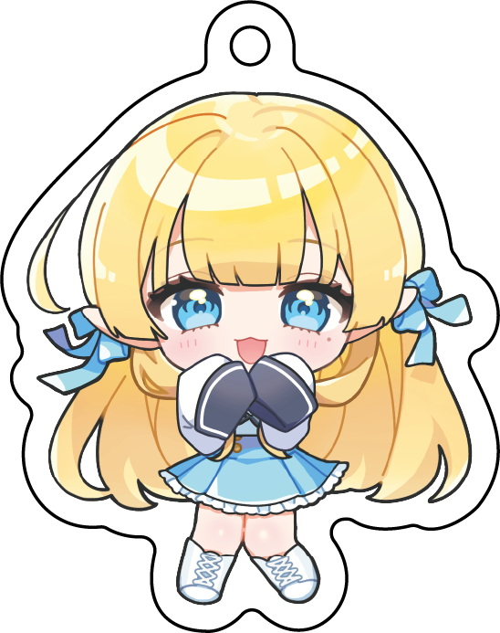 【びびぶい1st Anniversary Fes】書きおろしイラストアクリルキーホルダー【事後販売】