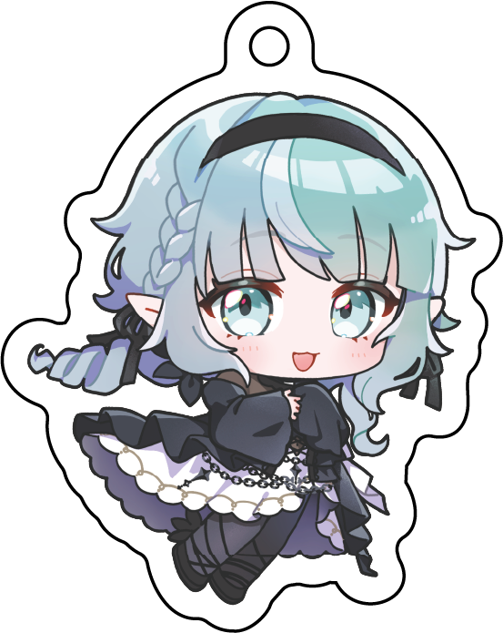 【びびぶい1st Anniversary Fes】書きおろしイラストアクリルキーホルダー【事後販売】