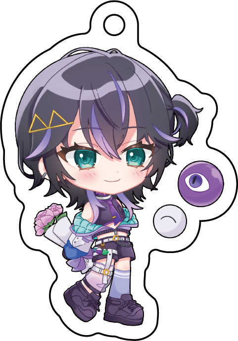 【びびぶい1st Anniversary Fes】書きおろしイラストアクリルキーホルダー【事後販売】