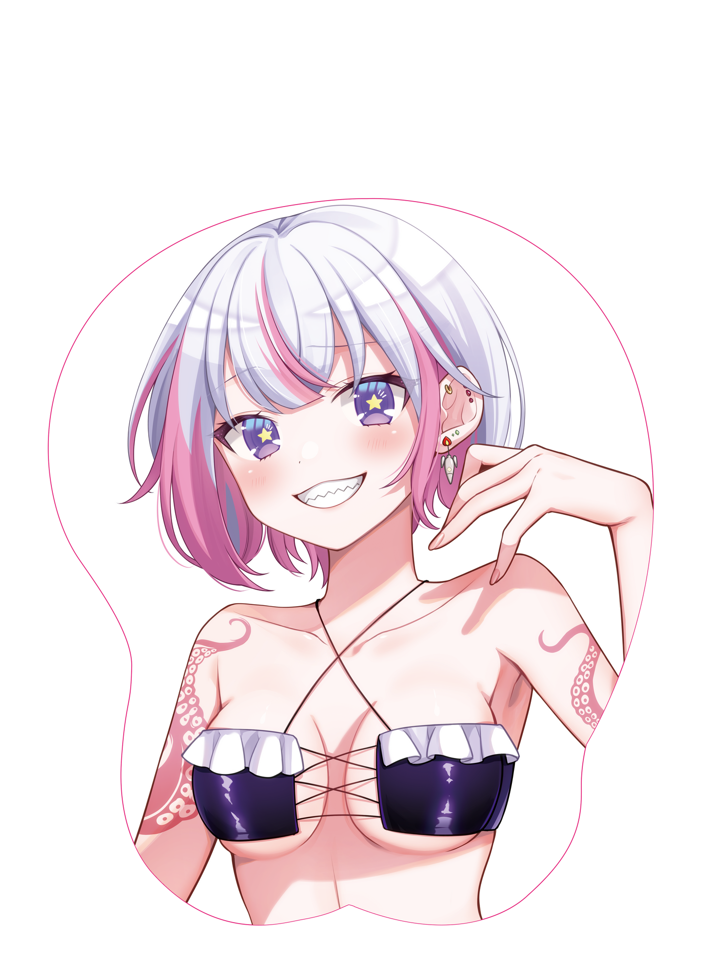 【びびぶい1st Anniversary Fes】書きおろしイラストおっぱいマウスパッド①【事後販売】