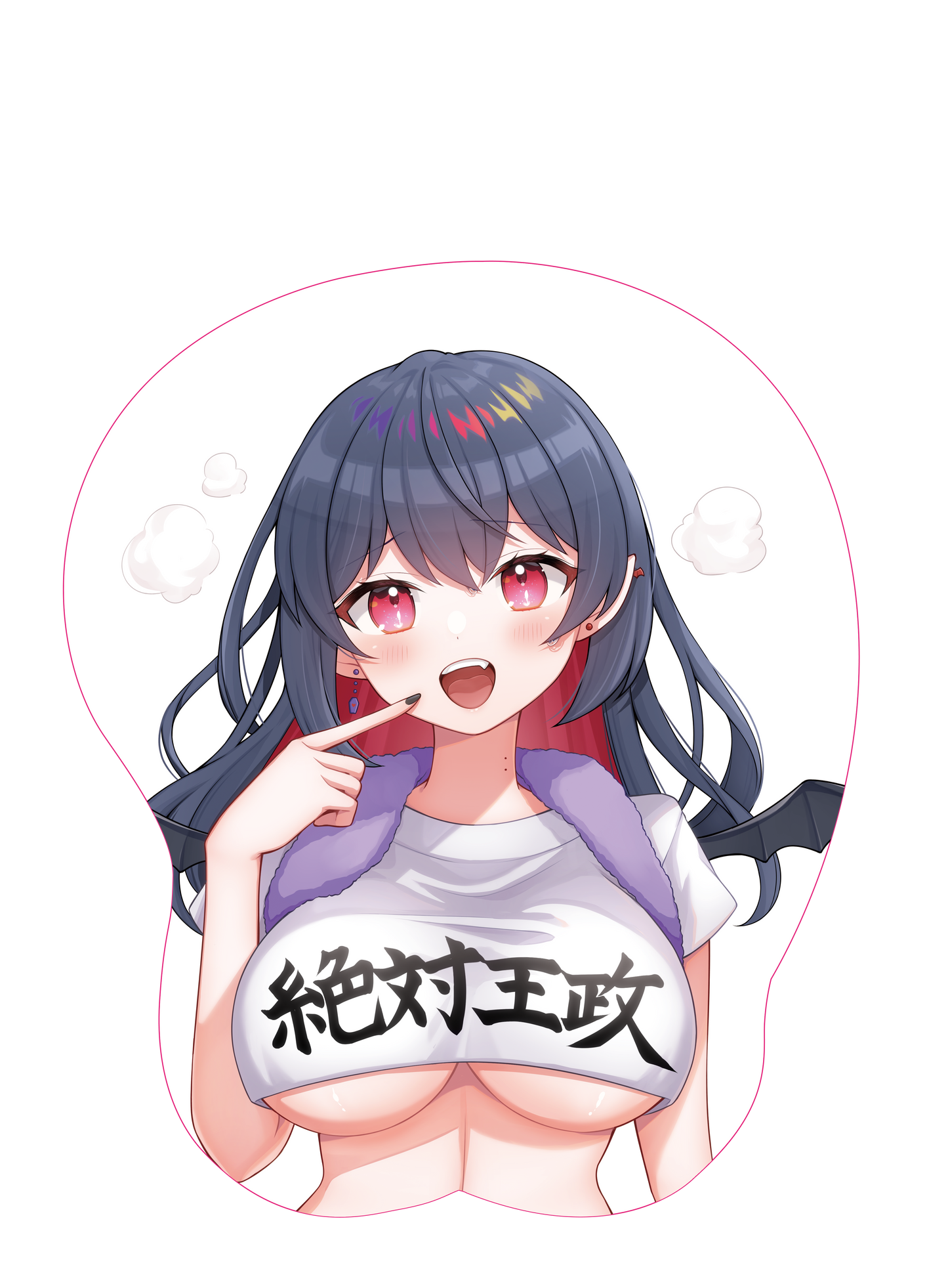 【びびぶい1st Anniversary Fes】書きおろしイラストおっぱいマウスパッド①【事後販売】