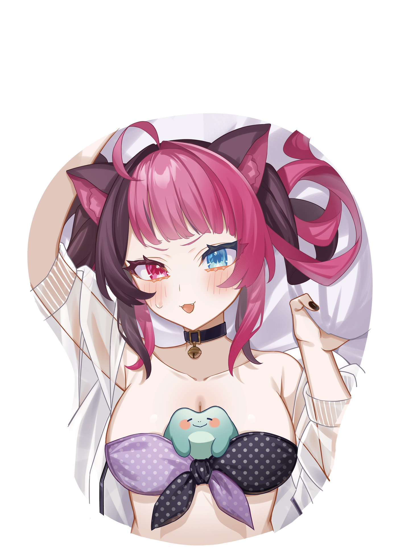 【びびぶい1st Anniversary Fes】書きおろしイラストおっぱいマウスパッド①【事後販売】