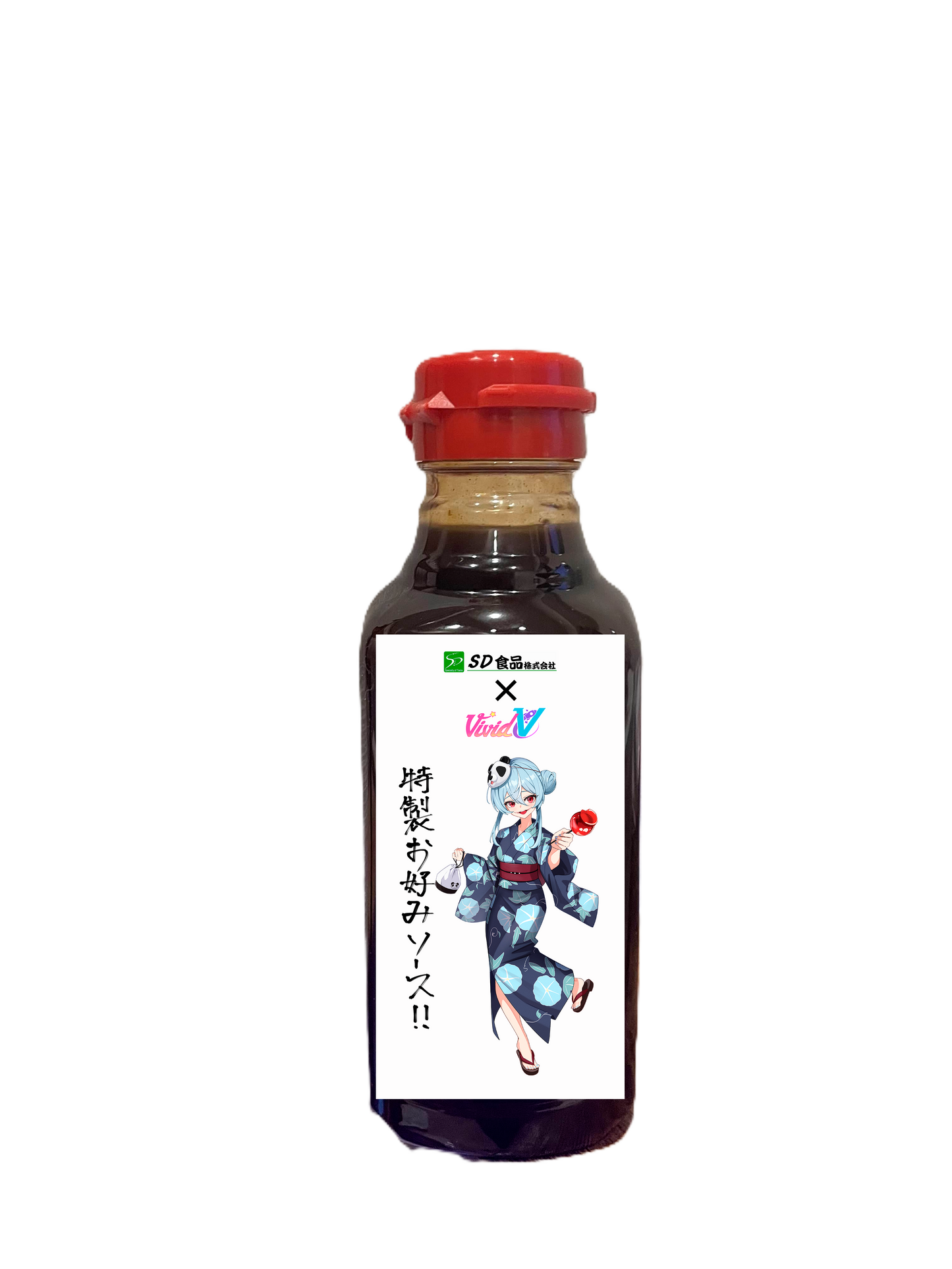 SD食品×びびぶいタイアップ企画!特製お好み焼きソース