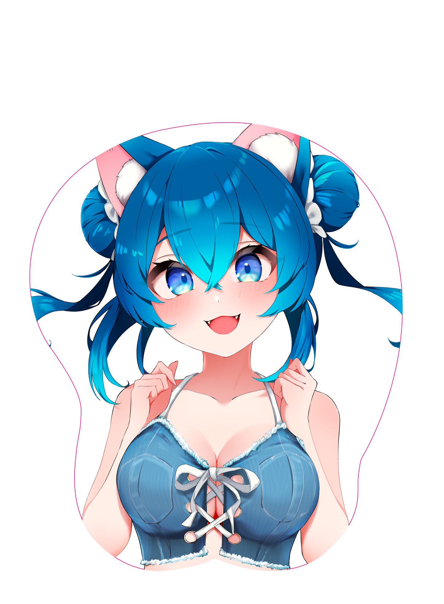 【びびぶい1st Anniversary Fes】書きおろしイラストおっぱいマウスパッド①【事後販売】