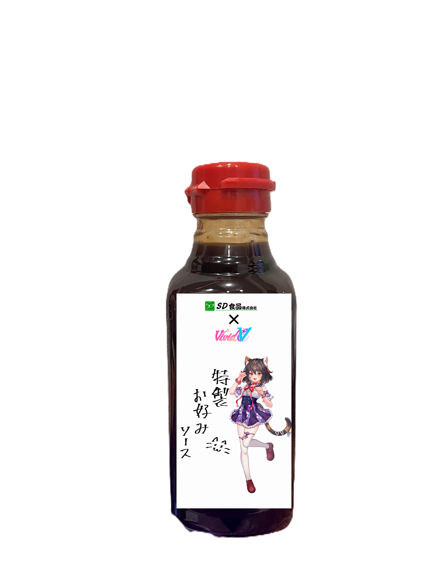 SD食品×びびぶいタイアップ企画!特製お好み焼きソース
