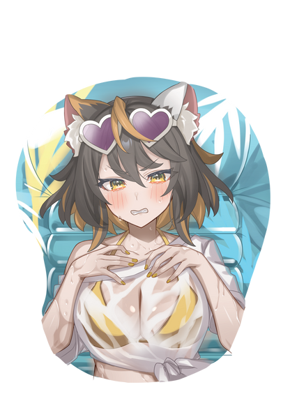 【びびぶい1st Anniversary Fes】書きおろしイラストおっぱいマウスパッド①【事後販売】