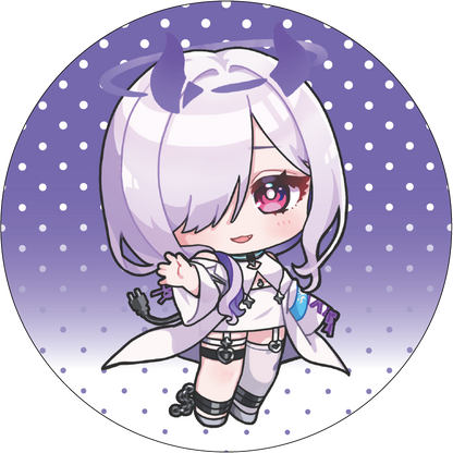 【びびぶい1st Anniversary Fes】書きおろしイラスト缶バッチ【事後販売】