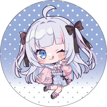 【びびぶい1st Anniversary Fes】書きおろしイラスト缶バッチ【事後販売】