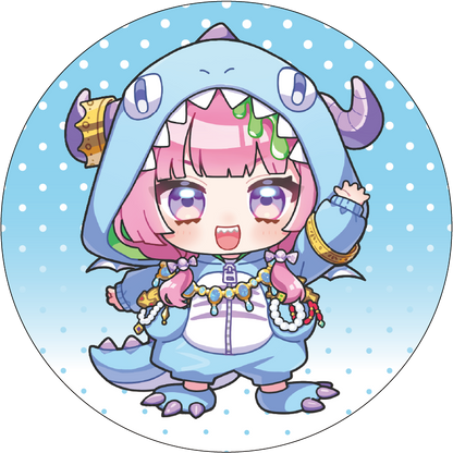 【びびぶい1st Anniversary Fes】書きおろしイラスト缶バッチ【事後販売】