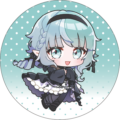 【びびぶい1st Anniversary Fes】書きおろしイラスト缶バッチ【事後販売】