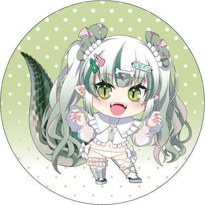 【びびぶい1st Anniversary Fes】書きおろしイラスト缶バッチ【事後販売】
