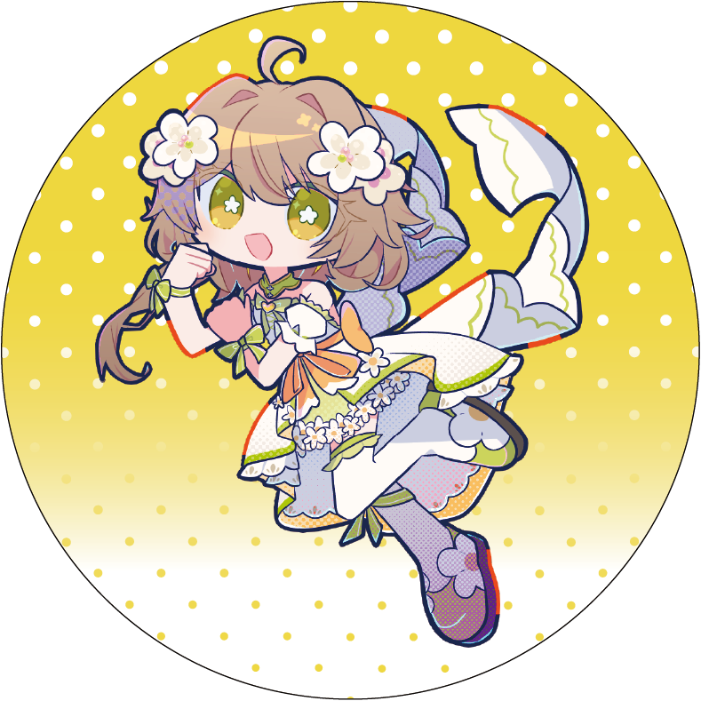 【びびぶい1st Anniversary Fes】書きおろしイラスト缶バッチ【事後販売】