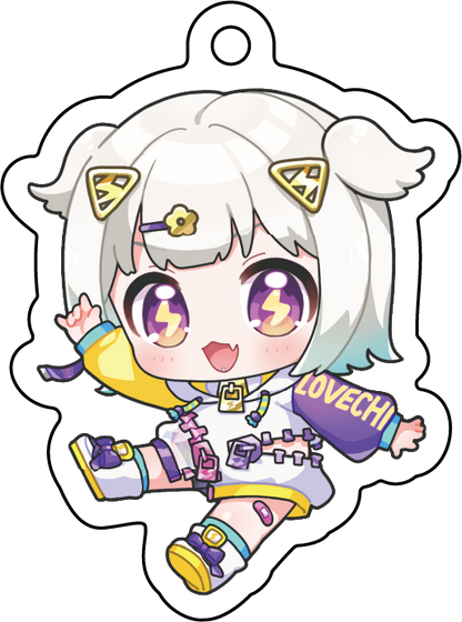 【びびぶい1st Anniversary Fes】書きおろしイラストアクリルキーホルダー【事後販売】