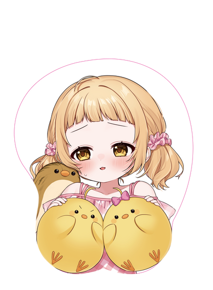 【びびぶい1st Anniversary Fes】書きおろしイラストおっぱいマウスパッド①【事後販売】