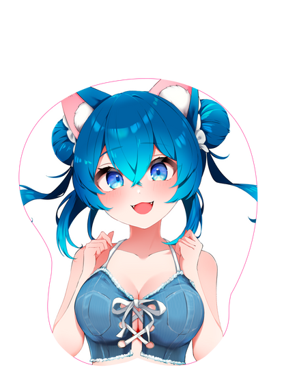 【びびぶい1st Anniversary Fes】書きおろしイラストおっぱいマウスパッド①【事後販売】