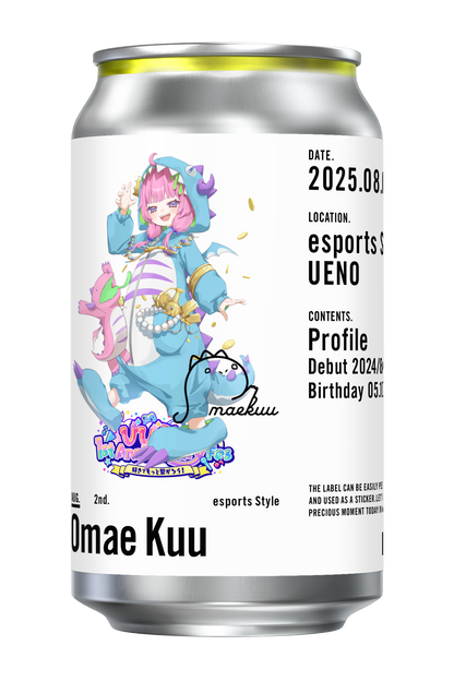 【びびぶい1stAnniversaryFes】オリジナルドリンク缶