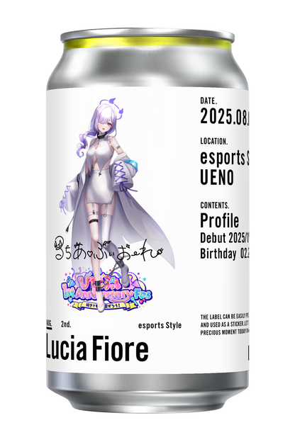 【びびぶい1stAnniversaryFes】オリジナルドリンク缶