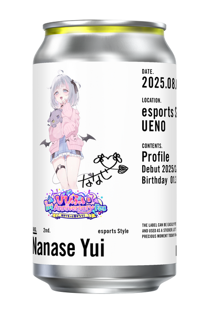 【びびぶい1stAnniversaryFes】オリジナルドリンク缶