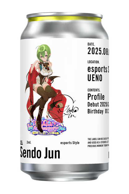 【びびぶい1stAnniversaryFes】オリジナルドリンク缶