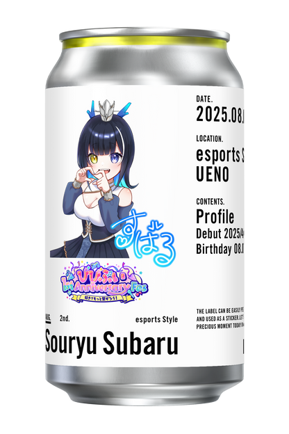【びびぶい1stAnniversaryFes】オリジナルドリンク缶