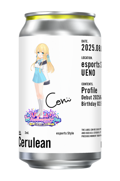 【びびぶい1stAnniversaryFes】オリジナルドリンク缶
